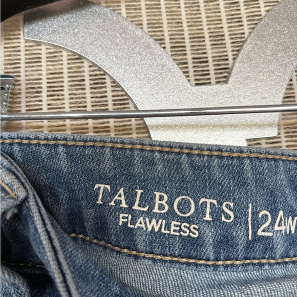 Talbots Blue Jean Shorts Relaxed Fit Mid-Length - Picture 5 of 10